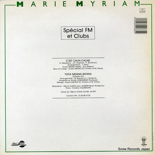 MYRIAM, MARIE calin caline 197