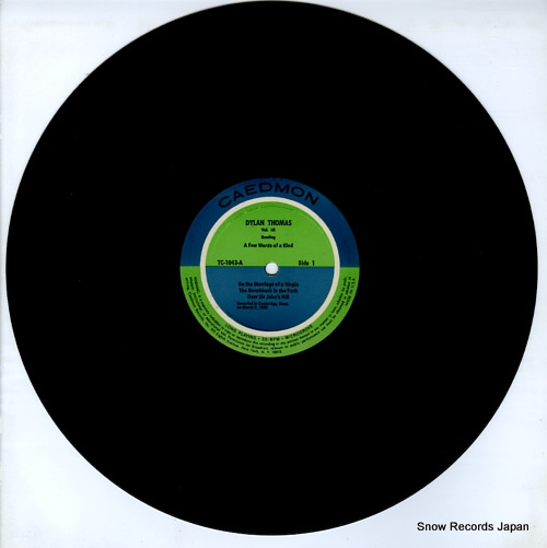 THOMAS, DYLAN reading volume 3 TC1043
