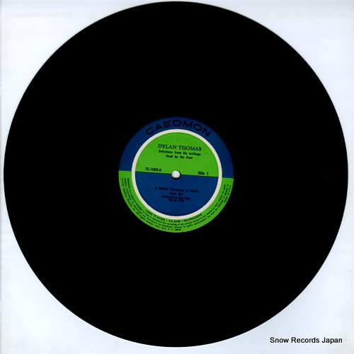 THOMAS, DYLAN a child's christmas in wales and five poems TC1002
