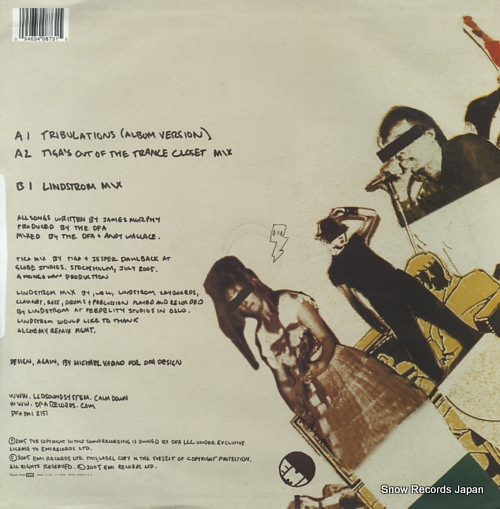 LCD SOUNDSYSTEM tribulations DFAEMI2151
