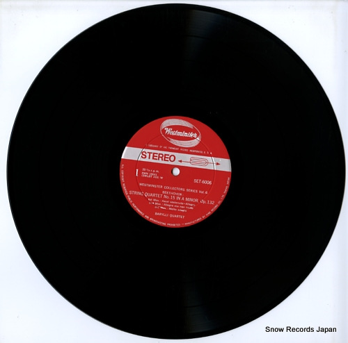 BARYLLI QUARTET, THE beethoven; string quartet no.15/gross fuge for string quartet SET-6006