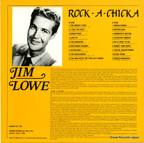 LOWE, JIM rock-a-chicka DLP1002