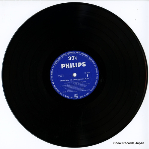 V/A argentina an impression in music FL-5025