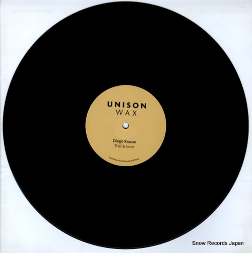 KRAUSE, DIEGO trial & error UW06