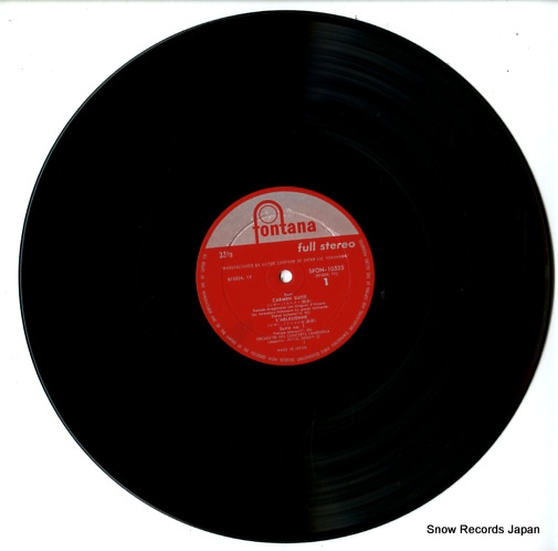 DORATI, ANTAL bizet; carmen suite/l'arlesienne SFON-10525