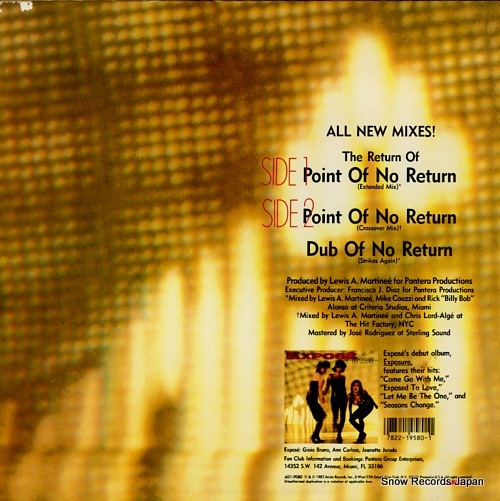 EXPOSE point of no return (all new mixes!) AD1-9580