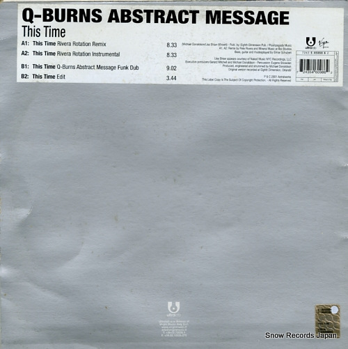 Q-BURNS ABSTRACT MESSAGE this time 724354609862