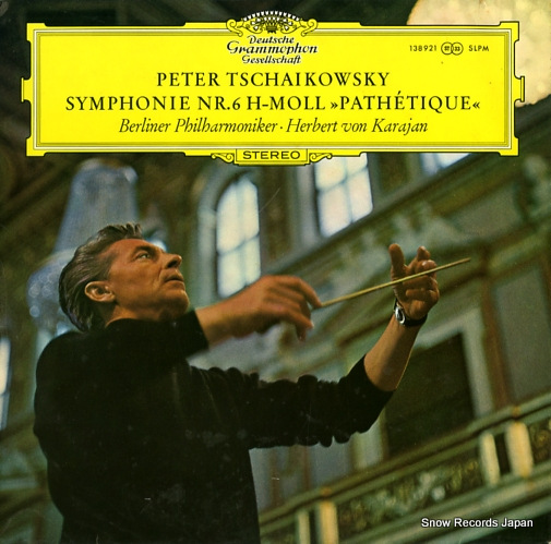 KARAJAN, HERBERT VON tschaikowsky; symphonie nr.6 h-moll 