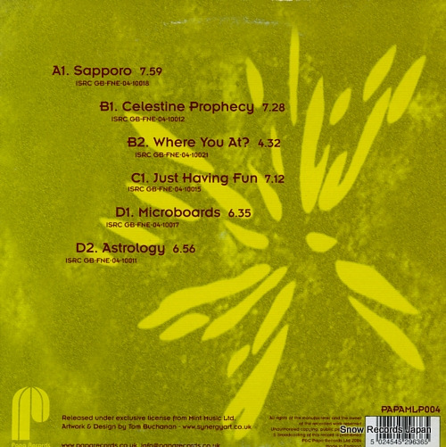 BLAZE the instrumental project PAPAMLP004