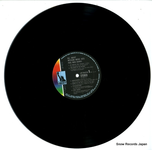 NERO, PAUL, SOUNDS all about western movie hits LP-9451B