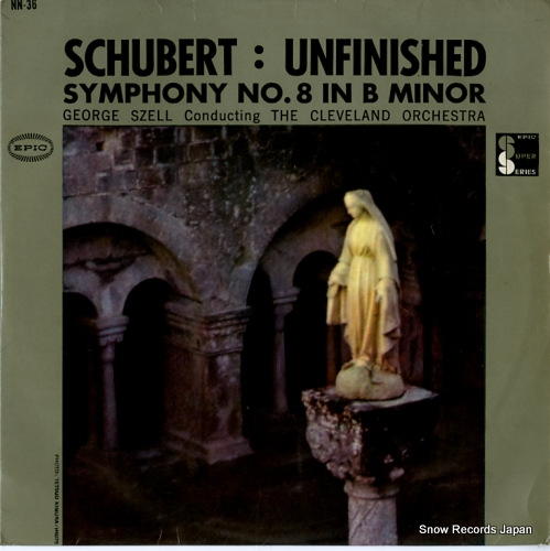 SZELL, GEORGE schubert; symphony no.8 unifinished NN-36