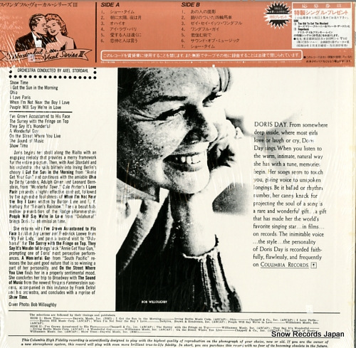 DAY, DORIS show time 22AP2721