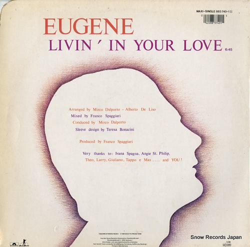 EUGENE livin' in your love 883740-1