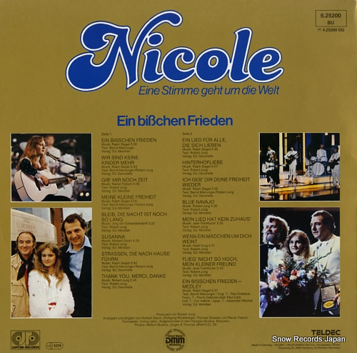 NICOLE ein bisschen frieden 6.25200