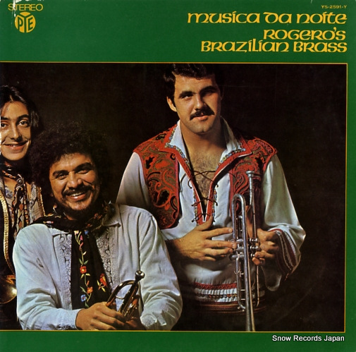 ROGERO'S BRAZILIAN BRASS musica da noite YS-2591-Y