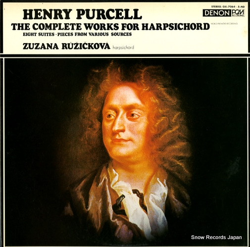 RUZICKOVA, ZUZANA purcell; the complete works for harpsichord OX-7064