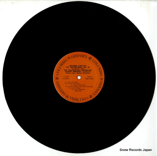 ORMANDY, EUGENE strauss; ein heldenleben (a hero's life) Y31922