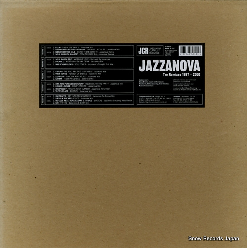 JAZZANOVA the remixes 1977-2000 JCR013-1
