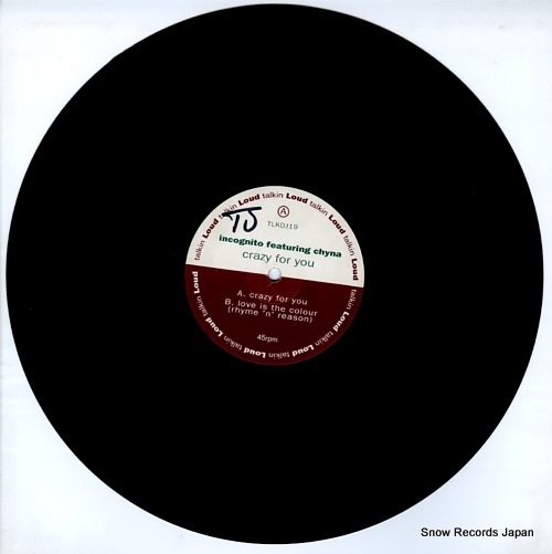 INCOGNITO crazy for you TLKDJ19