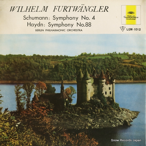 FURTWANGLER, WILHELM schumann; symphony no.4 LGM-1012