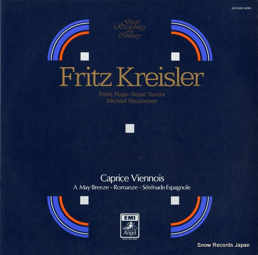 KREISLER, FRITZ caprice viennois GR-70009