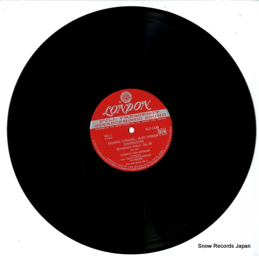 KARAJAN, HERBERT VON strauss; also sprach zarathustra SLC1439