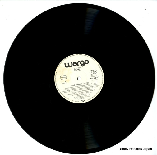 BEYER, FRANK MICHAEL frank michael beyer WER60102