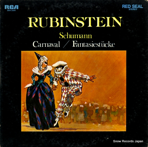 RUBINSTEIN, ARTUR schumann; carnaval / fantasiestucke SRA-2641
