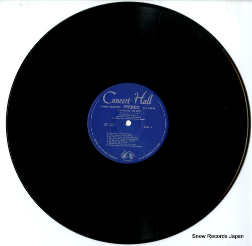 SOLER, ALMINANA, AND HIS TROPICAL ORCHESTRA carnival in rio P1227