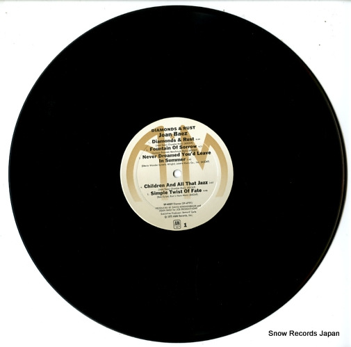 BAEZ, JOAN diamonds & rust SP-4527