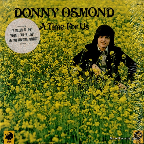 OSMOND, DONNY a time for us SE-4930