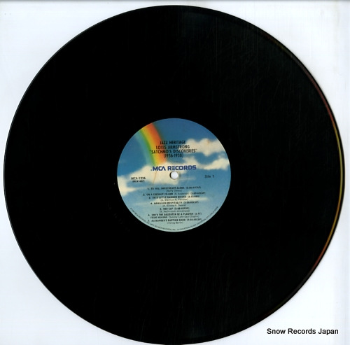 ARMSTRONG, LOUIS satchmo's discoveries 1936 1938 MCA-1326