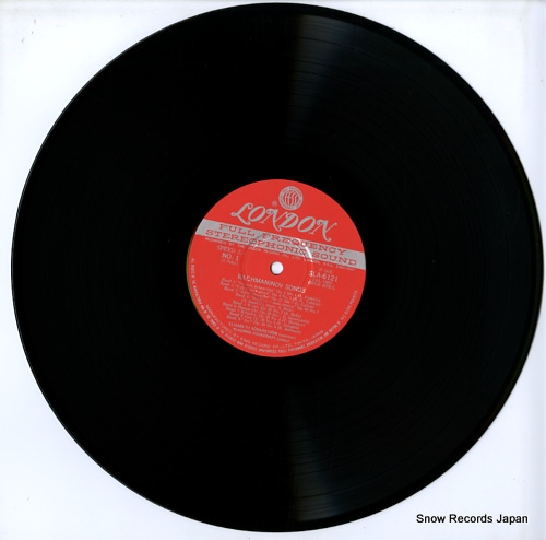 ASHKENAZY, VLADIMIR rachmaninov songs SLA6121