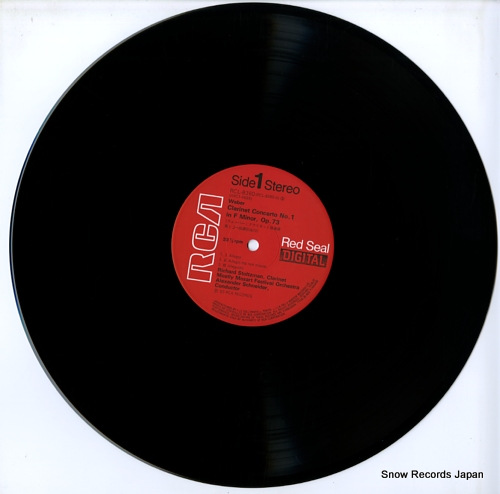 STOLTZMAN, RICHARD weber; clarinet concerto no.1 RCL-8380