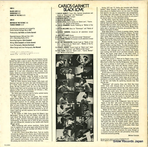 GARNETT, CARLOS black love YQ-7003-MR