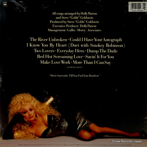 PARTON, DOLLY rainbow FC40968