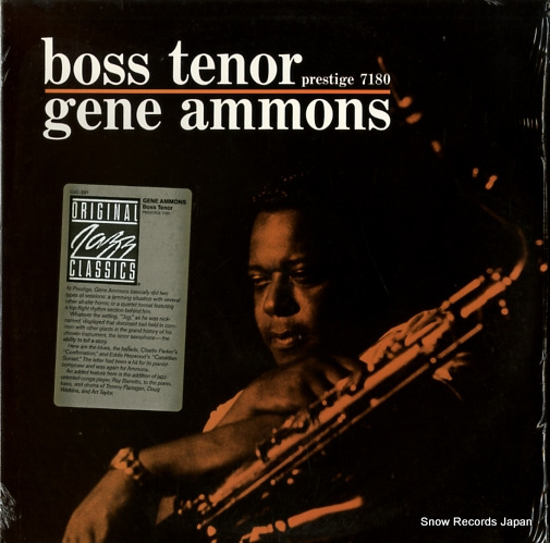 AMMONS, GENE boss tenor OJC-297