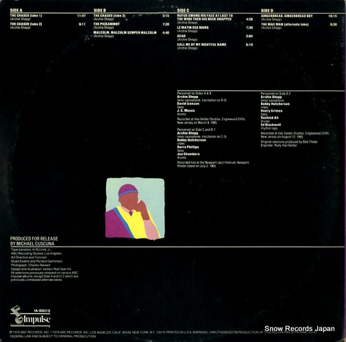 SHEPP, ARCHIE further fire music IA-9357/2-4154