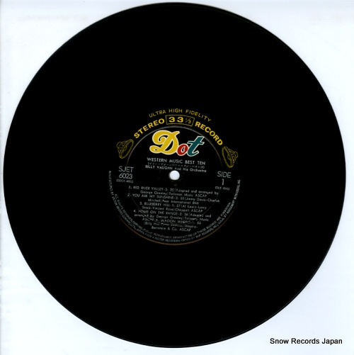 VAUGHN, BILLY golden westerns SJET-6023