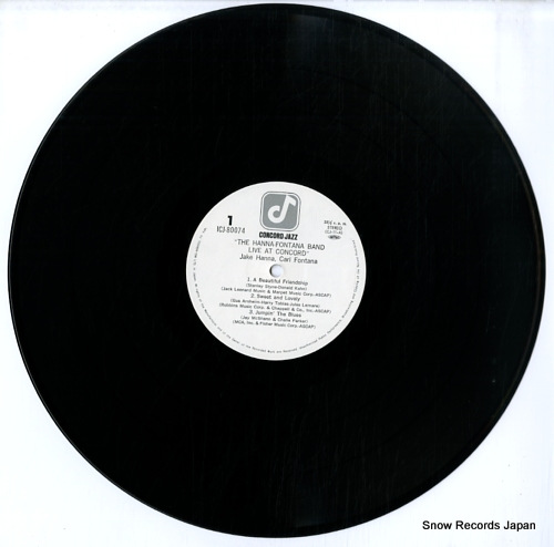 HANNA-FONTANA BAND, THE live at concord ICJ-80074
