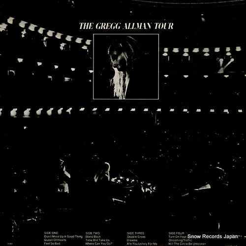 ALLMAN, GREGG the gregg allman tour VIP-5097