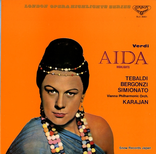 KARAJAN, HERBERT VON verdi; aida SLC3001