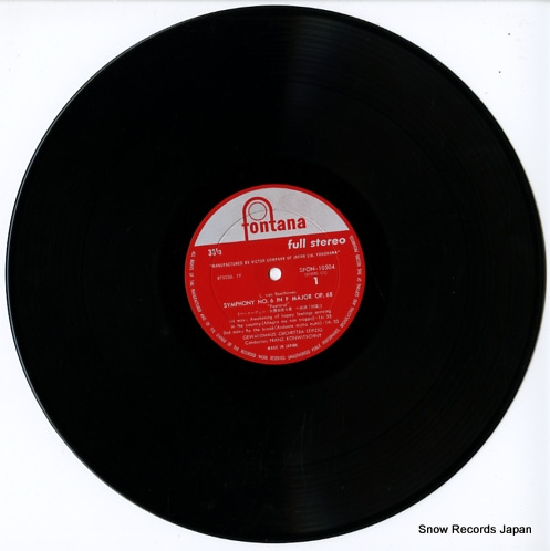 KONWITSCHNY, FRANZ beethoven; symphony no.6 