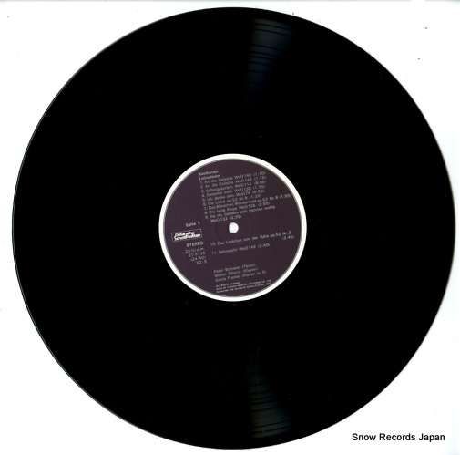 SCHREIER, PETER beethoven; lieder 3 ET-5136