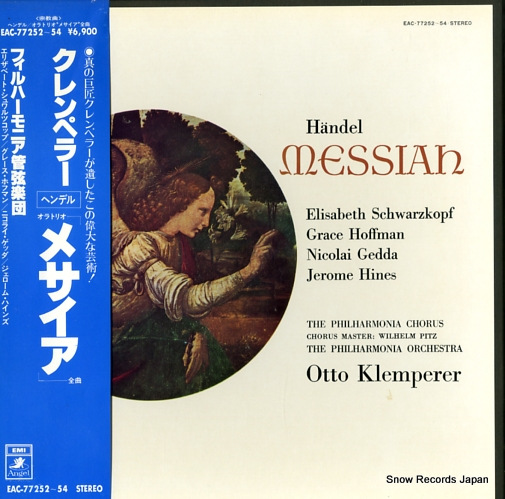 KLEMPERER, OTTO handel; messiah EAC-77252