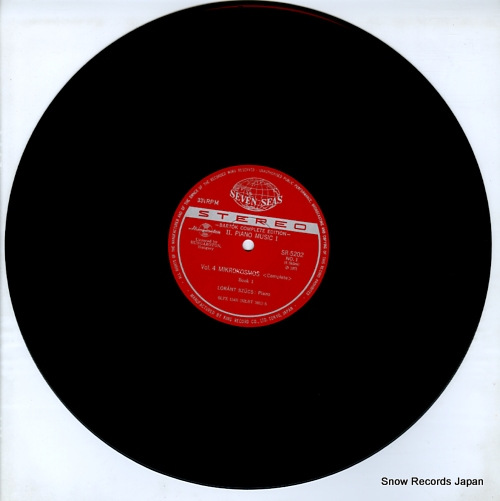 SZUCS, LORANT / KORNEL ZEMOLENI bartol; complete edition vol.4 mikrokosmos SR5202