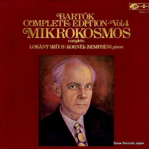 SZUCS, LORANT / KORNEL ZEMOLENI bartol; complete edition vol.4 mikrokosmos SR5202