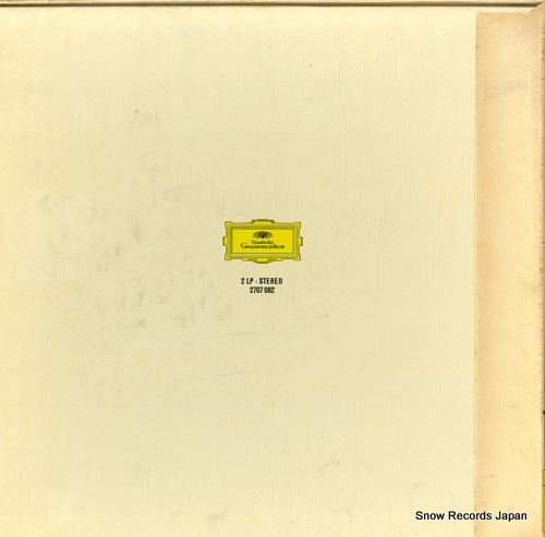 KARAJAN, HERBERT VON mahler; das lied von der erde 2707082