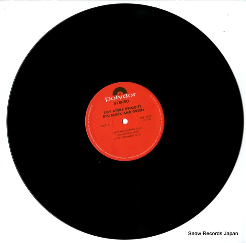 ROY AYERS UBIQUITY red black and green LEX-9302