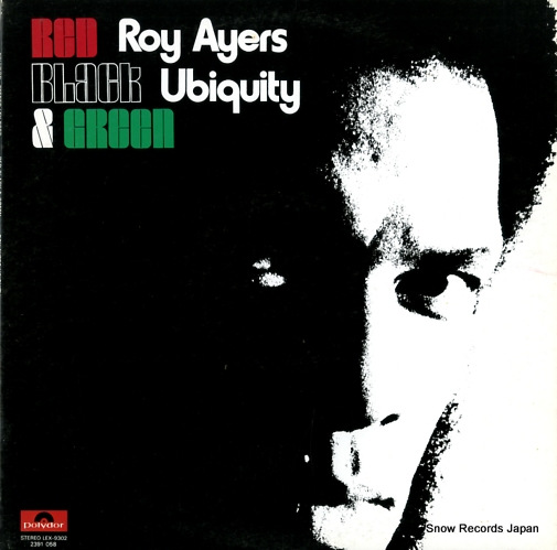 ROY AYERS UBIQUITY red black and green LEX-9302